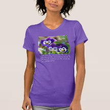 Flor Pansy e Escritura Personalizável de T-Shirt