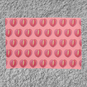 Flor Red Anthurium Sem Olho