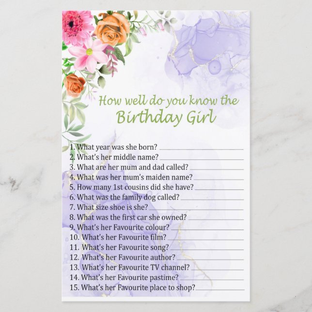 Flor Rosa, como você conhece a aniversariante? (Frente)