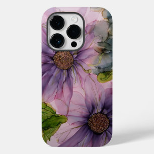 flor rosa e púrpura de álcool