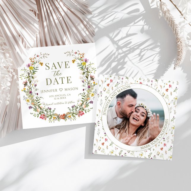 Flor silvestre russo Salve o convite para fotos de (Criador carregado)