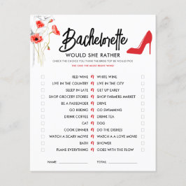 Flor Vermelho Alto Calço | Ela Preferencialmente J