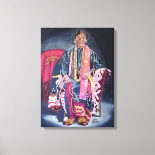 Flora Bearcoração Original: Impressão de Tela de Ó