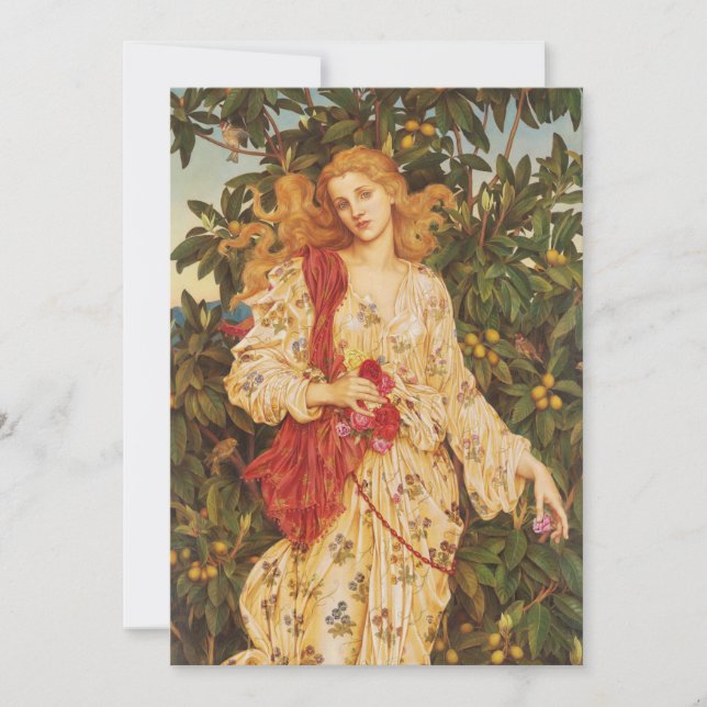 Flora | Evelyn De Morgan (Frente)