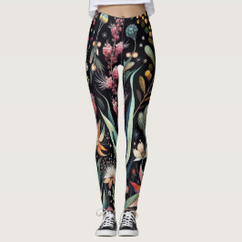 Flora Fauna Leggings de Moda