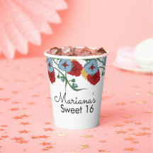 Florais mexicanos Greenery Sweet 16 Quince