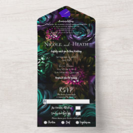 Florais Negros Glamurosos Flores Casamento Maravil