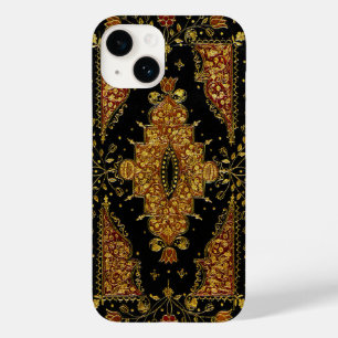 Florais Preto e Dourado Caídos