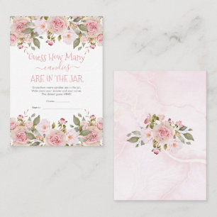 Floral adivinha quantas canções no cartão de jogo