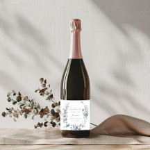 Floral Algo azul antes de fazer Chuveiro de Noiva