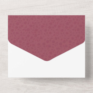 Floral All in One Burgundy Weditation