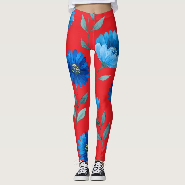 Floral All-Over Print Leggings (Frente)