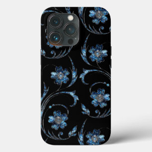 Floral Azul-Prévia