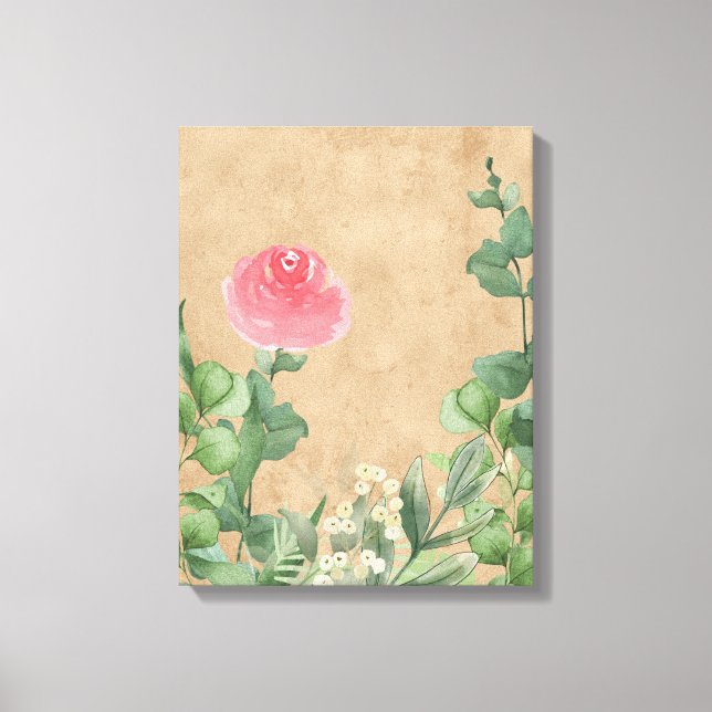 Floral Bloom Canvas Art (Frente)