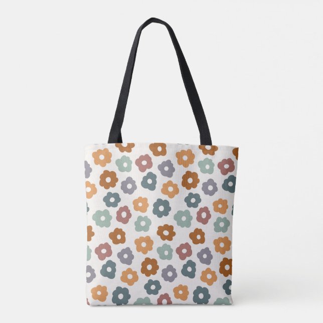 Floral Bloom Tote Bag (Verso)
