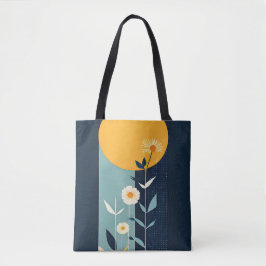 Floral Boho Tote Bag