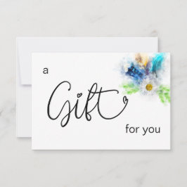 *~* Floral Boho Watercolor Crystal Heart Feather