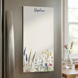Floral Botânico de Flores Silvestres de Apreciação