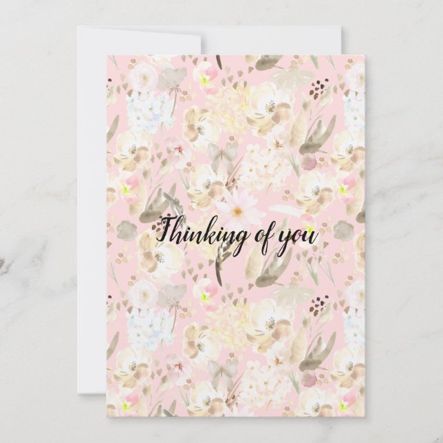 Floral Branco-Rosa-Blush (Frente)