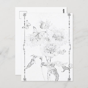 FLORAL DA MANTEIGA   Cartões postais para impressã