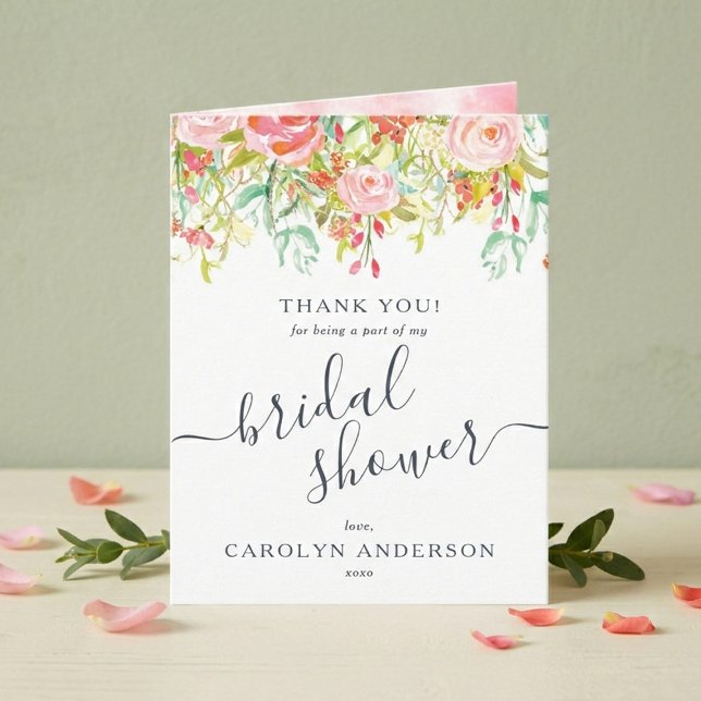 Floral da Primavera Verão | Agradecimento Chá de N (Criador carregado)