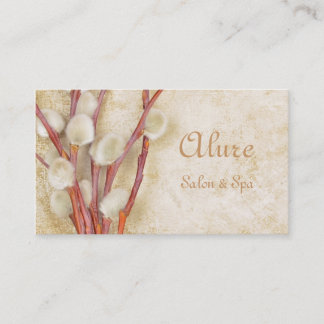 Floral de 3,5"x2,0" Cartão de visita