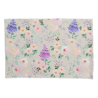 Floral de Aquarela Perfeitamente Pálida