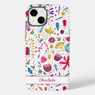Floral de Aquarela Personalizado