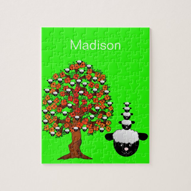 Floral de Árvore quebra-cabeça (Vertical)