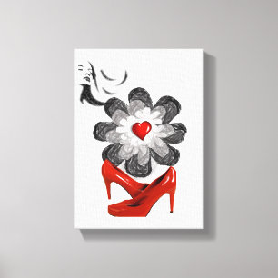 Floral de Dia de as mães de Impressão de Tela Esti