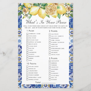 Floral de Limão de Verão O que há no seu jogo
