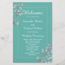 Floral de Prata Moderna