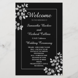 Floral de Prata Moderna