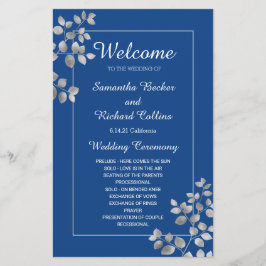 Floral de Prata Moderna