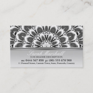 Floral Dreams Fantasy w. Cartão de visita de logo