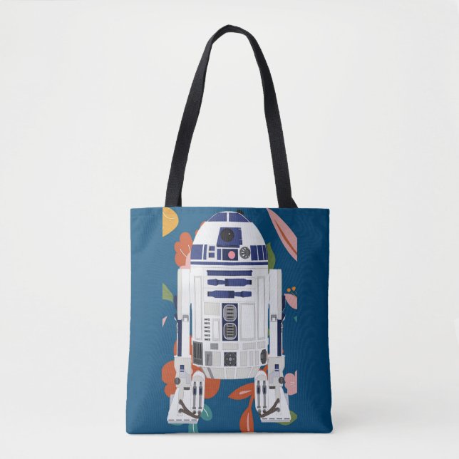 Floral Droid Bolsa (Frente)