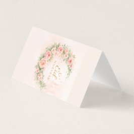 Floral Eid Mubarak – Presente Islâmico Rosa Bege