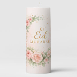 Floral Eid Mubarak – Presente Islâmico Rosa Bege f
