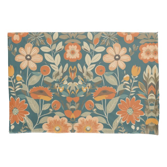 Floral Elegance Pillowcase (Frente-Esquerda)