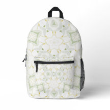 Floral Geométrico Neutro Suave