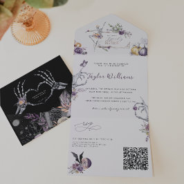 Floral Gótico | Foto Assustadora de Dezesseis Anos