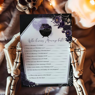 Floral Gótico Roxo que conhece o melhor jogo de Ma