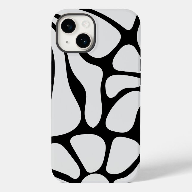Floral Groovy Black and White (Verso)