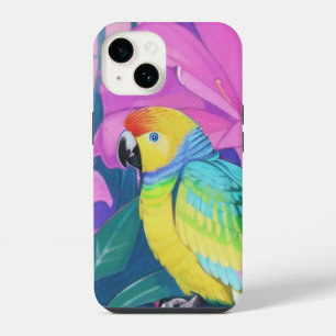 Floral/Havaí/Tropical/papagaio