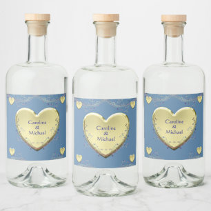 Floral Heart Elegant Wedding Party