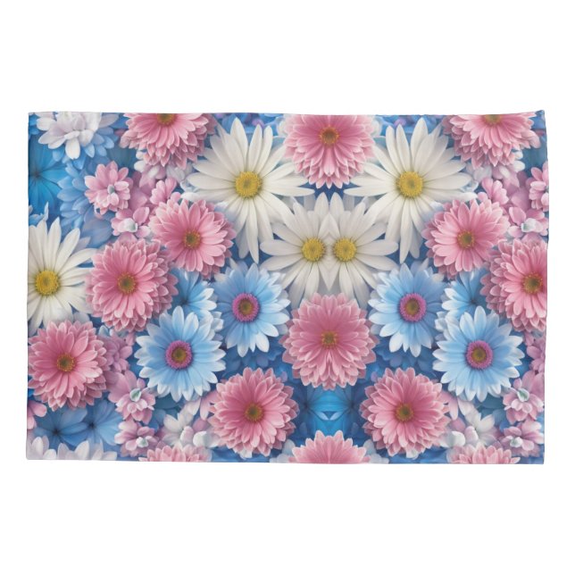Floral Impressão Pillowcase (Verso)