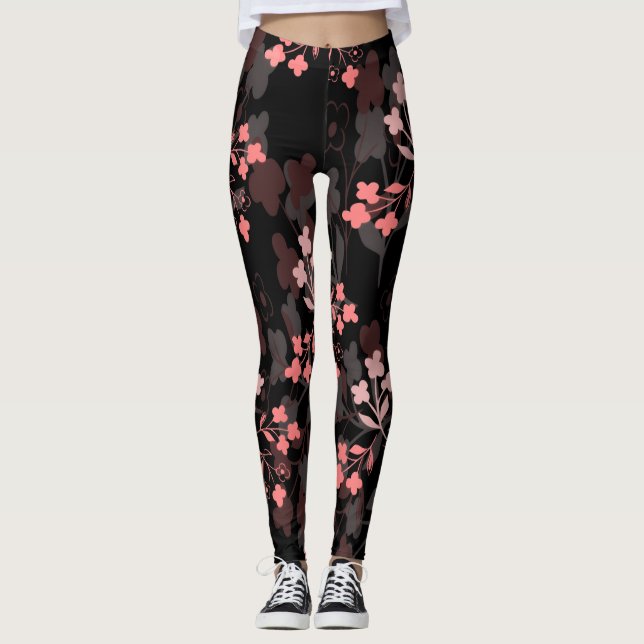 Floral leggings  (Frente)