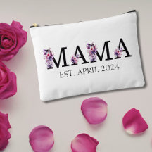 Floral Mama Novo Texto da Mãe