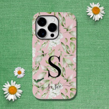 Floral Monogramas Nome protetor