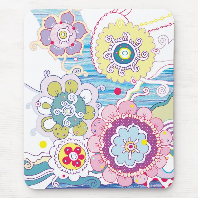 Floral Mousepad (Frente)